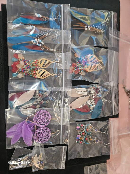 Jewelry - Bulk Boho Jewelry Lot Earrings & Necklaces Celtic Moon Nature Mix